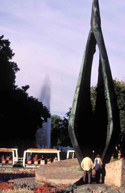 Budapest, Isola Margherita, monumento al millennium