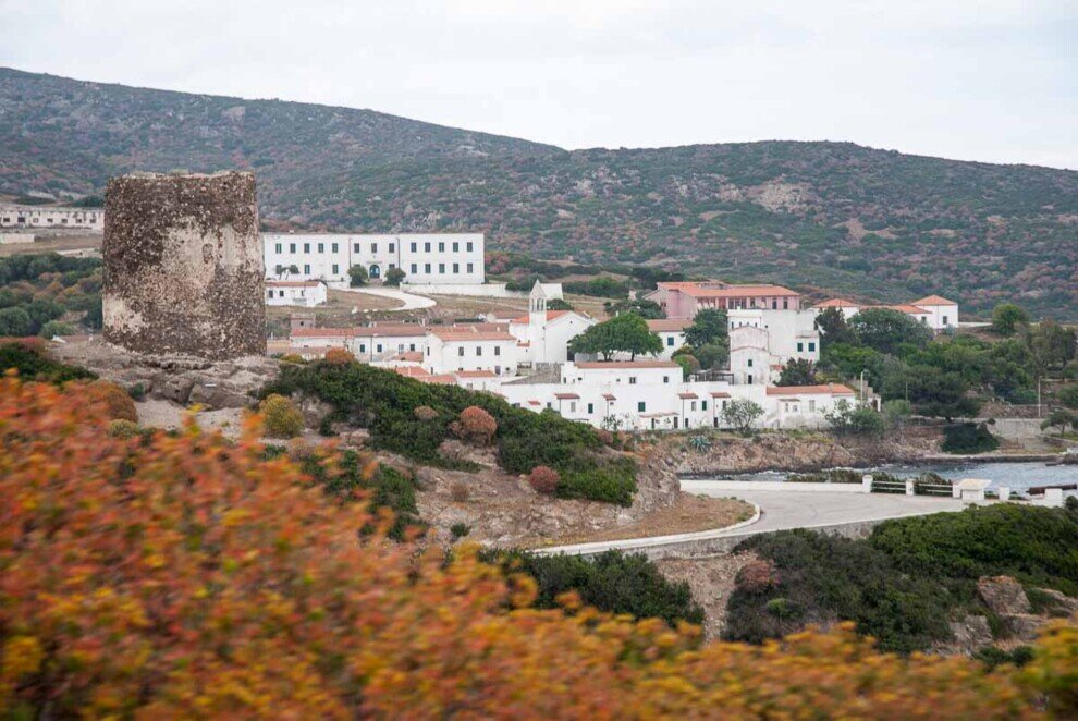 Un borgo nell'Isola dell'Asinara