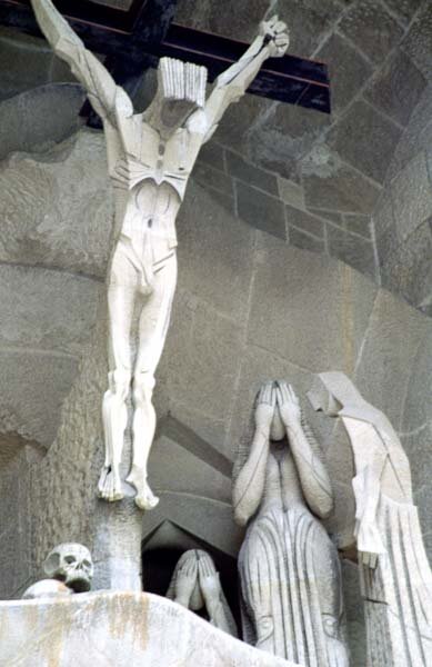 Sagrada Familia la facciata della Passione